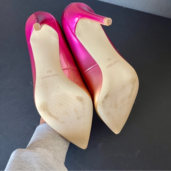 NINE WEST | Metallic Ombre Pumps Sz 6 - Picture 9 of 11